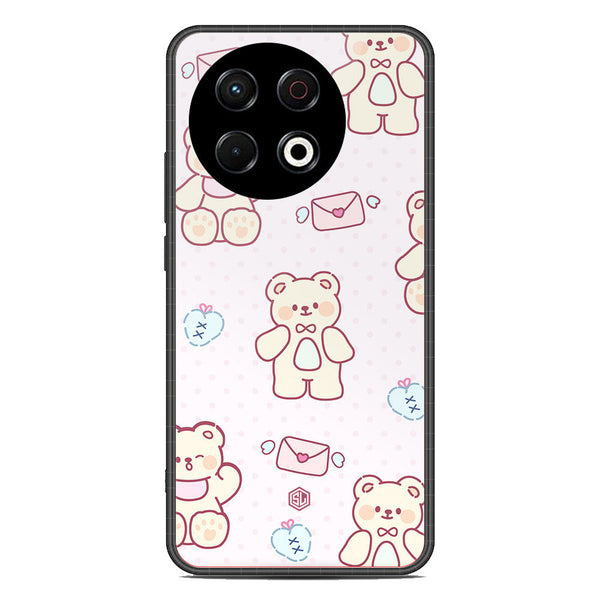 Cute Chic Series Soft Phone Case - Metal Case - Design 3 - Tecno Spark 30 Pro
