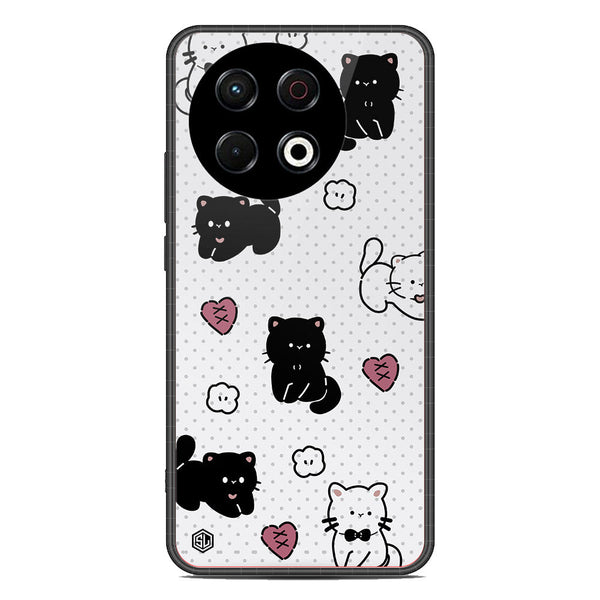 Cute Chic Series Soft Phone Case - Metal Case - Design 6 - Tecno Spark 30 Pro