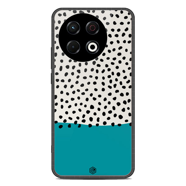 Polka Dots Series Soft Phone Case - Metal Case - Design 2 - Tecno Spark 30 Pro
