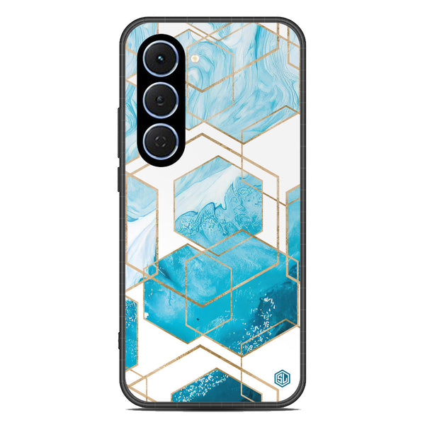 Stylish Marble Series Soft Phone Case - Glass Case - Design 1 - Tecno Spark 40 Pro