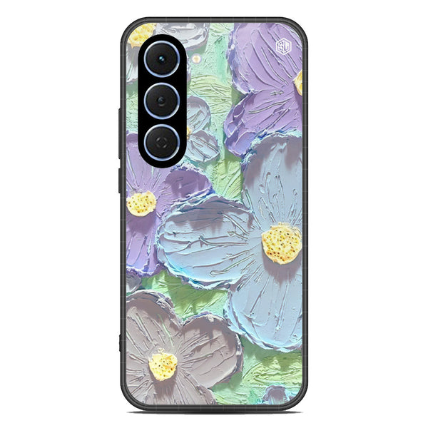 Floral Series Soft Phone Case - Glass Case - Design 1 - Tecno Spark 40 Pro