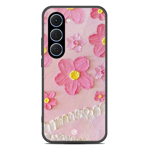 Floral Series Soft Phone Case - Glass Case - Design 2 - Tecno Spark 40 Pro