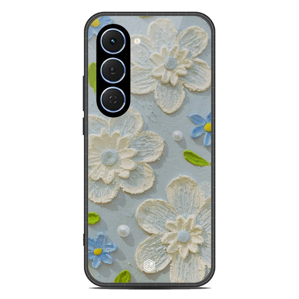 Floral Series Soft Phone Case - Glass Case - Design 3 - Tecno Spark 40 Pro