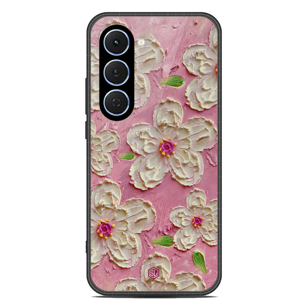 Floral Series Soft Phone Case - Glass Case - Design 5 - Tecno Spark 40 Pro
