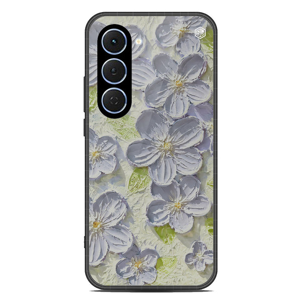 Floral Series Soft Phone Case - Glass Case - Design 12 - Tecno Spark 40 Pro