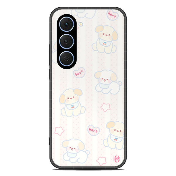 Cute Chic Series Soft Phone Case - Glass Case - Design 5 - Tecno Spark 40 Pro