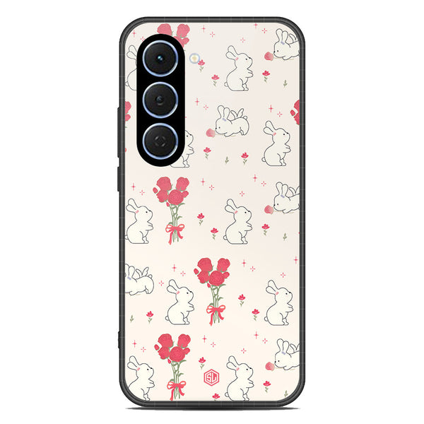 Cute Korean Design Series Soft Phone Case - Glass Case - Design 6 - Tecno Spark 40 Pro