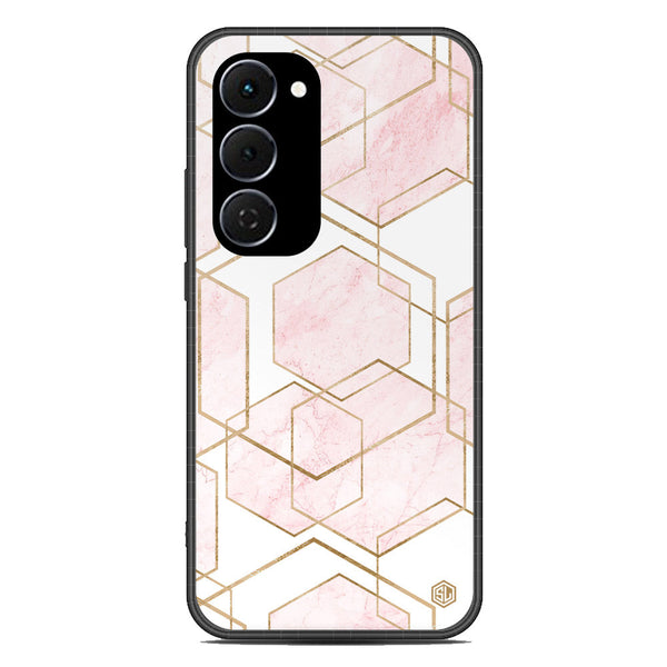 Stylish Marble Series Soft Phone Case - Glass Case - Design 3 - Tecno Spark 40 Pro Plus