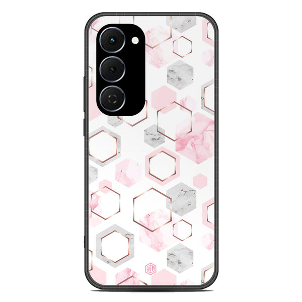 Stylish Marble Series Soft Phone Case - Glass Case - Design 4 - Tecno Spark 40 Pro Plus