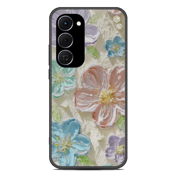 Floral Series Soft Phone Case - Glass Case - Design 14 - Tecno Spark 40 Pro Plus