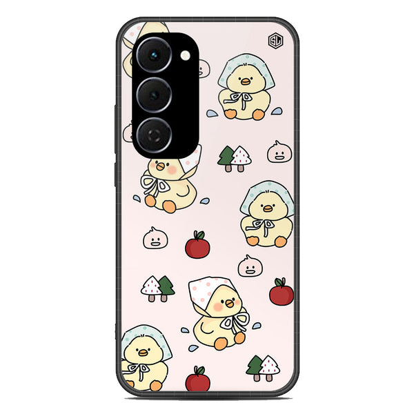 Cute Chic Series Soft Phone Case - Glass Case - Design 2 - Tecno Spark 40 Pro Plus