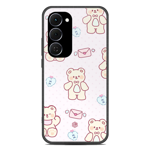 Cute Chic Series Soft Phone Case - Glass Case - Design 3 - Tecno Spark 40 Pro Plus