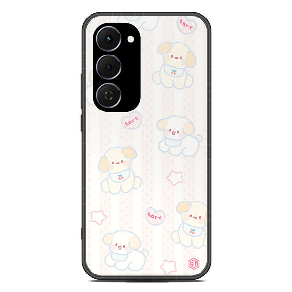 Cute Chic Series Soft Phone Case - Glass Case - Design 5 - Tecno Spark 40 Pro Plus
