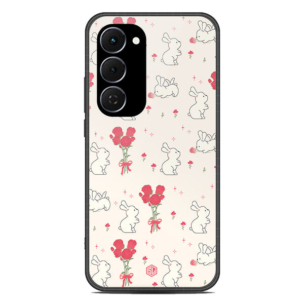 Cute Korean Design Series Soft Phone Case - Glass Case - Design 6 - Tecno Spark 40 Pro Plus