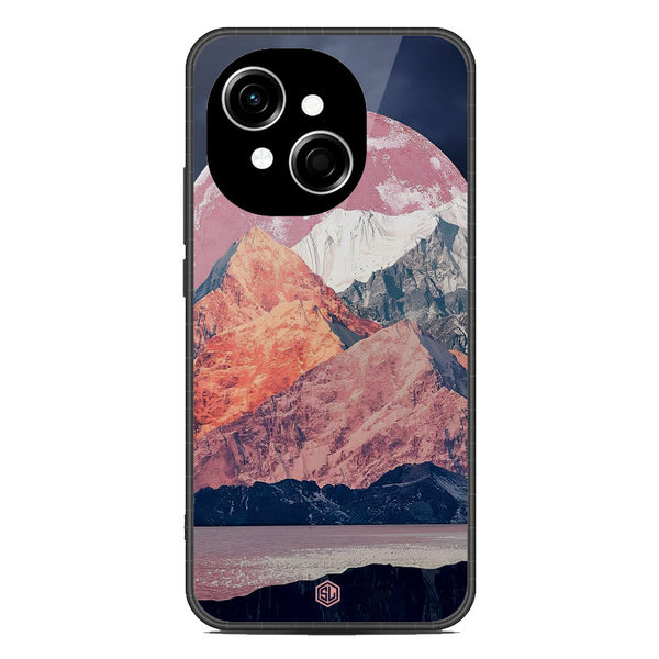Mountains Wanderlust Series Soft Phone Case - Metal Case - Design 5 - Tecno Spark Go 1