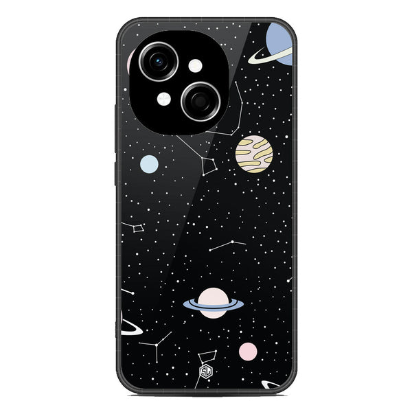 Space Series Soft Phone Case - Metal Case - Design 1 - Tecno Spark Go 1