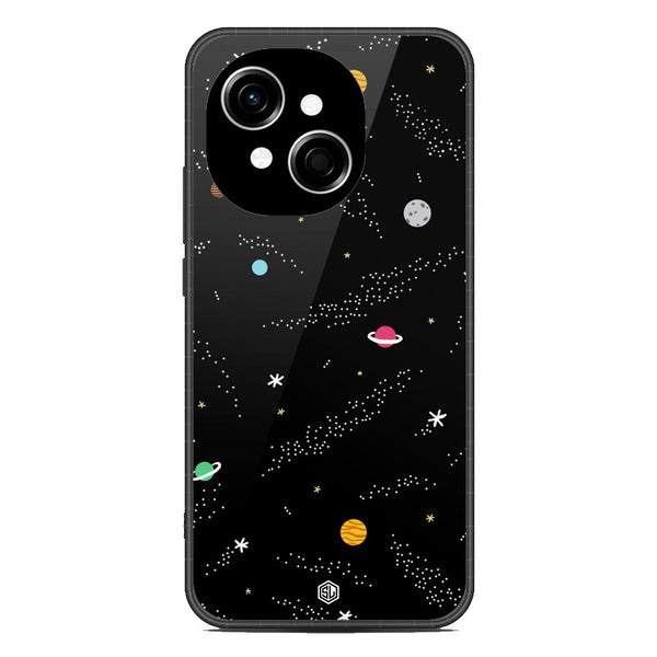 Space Series Soft Phone Case - Metal Case - Design 2 - Tecno Spark Go 1