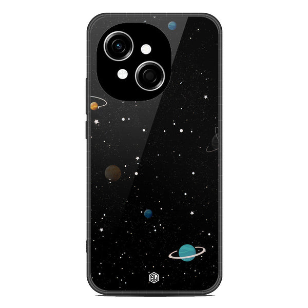 Space Series Soft Phone Case - Metal Case - Design 3 - Tecno Spark Go 1