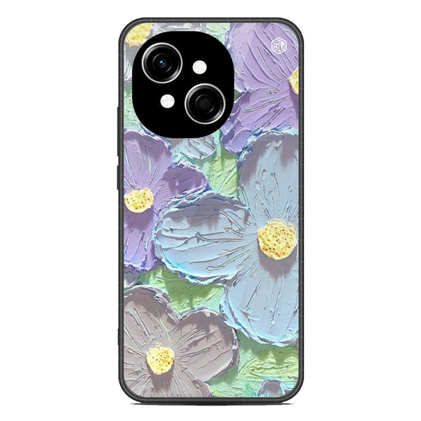 Floral Series Soft Phone Case - Metal Case - Design 1 - Tecno Spark Go 1