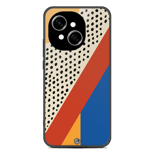 Polka Dots Series Soft Phone Case - Metal Case - Design 4 - Tecno Spark Go 1