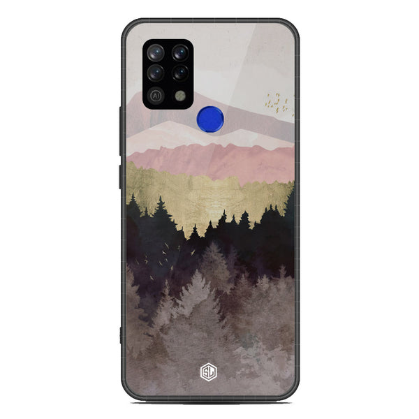 Mountains Wanderlust Series Soft Phone Case - Metal Case - Design 2 - Tecno Pova
