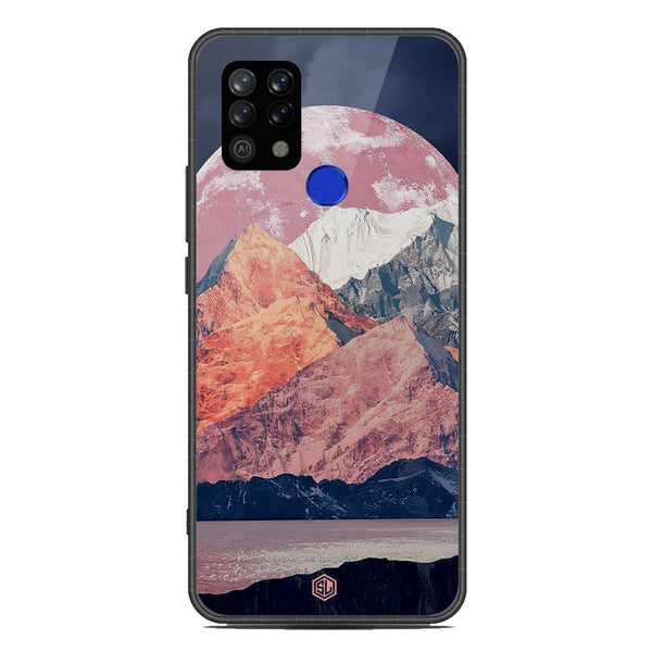 Mountains Wanderlust Series Soft Phone Case - Metal Case - Design 5 - Tecno Pova