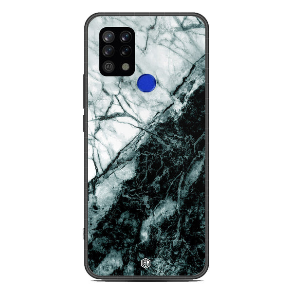 Marble Series Soft Phone Case - Metal Case - Design 6 - Tecno Pova