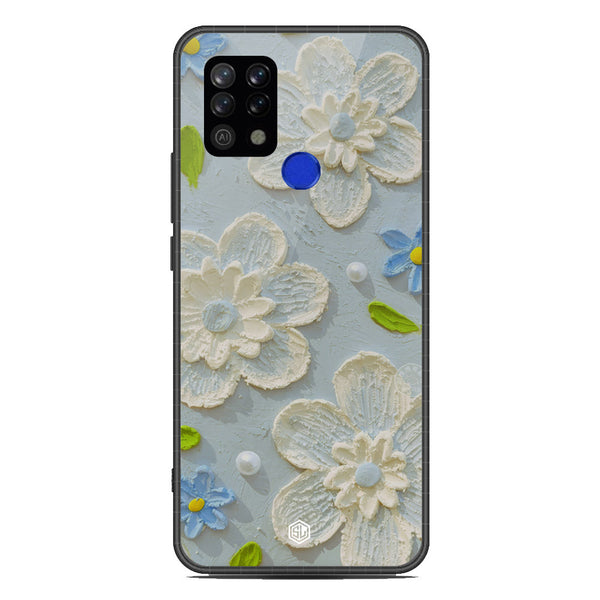 Floral Series Soft Phone Case - Metal Case - Design 3 - Tecno Pova