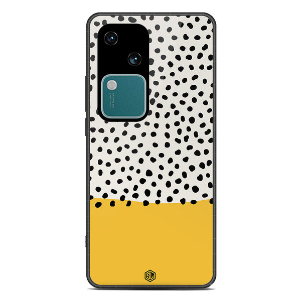 Polka Dots Series Soft Phone Case - Premium Glass Case - Design 5 - Vivo V30