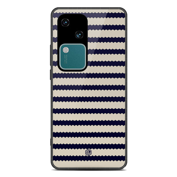 Trending Designs Series Soft Phone Case - Premium Glass Case - Design 5 - Vivo S18