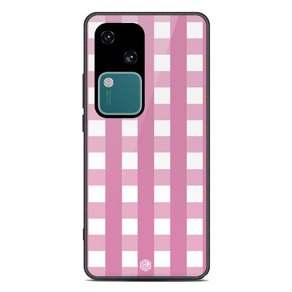 Trending Designs Series Soft Phone Case - Premium Glass Case - Design 6 - Vivo S18