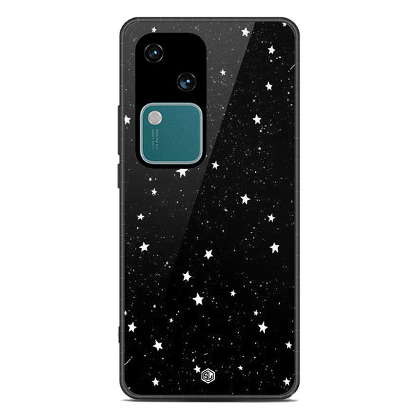 Space Series Soft Phone Case - Premium Glass Case - Design 4 - Vivo V30