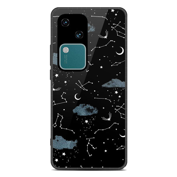 Space Series Soft Phone Case - Premium Glass Case - Design 5 - Vivo V30