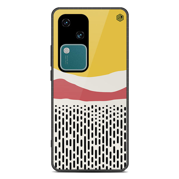 Polka Dots Series Soft Phone Case - Premium Glass Case - Design 1 - Vivo V30