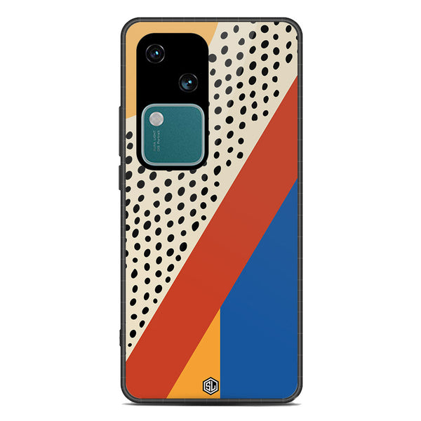 Polka Dots Series Soft Phone Case - Premium Glass Case - Design 4 - Vivo V30
