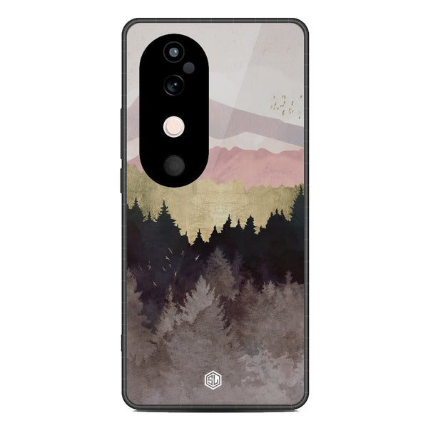 Mountains Wanderlust Series Soft Phone Case - Metal Case - Design 2 - Vivo V40