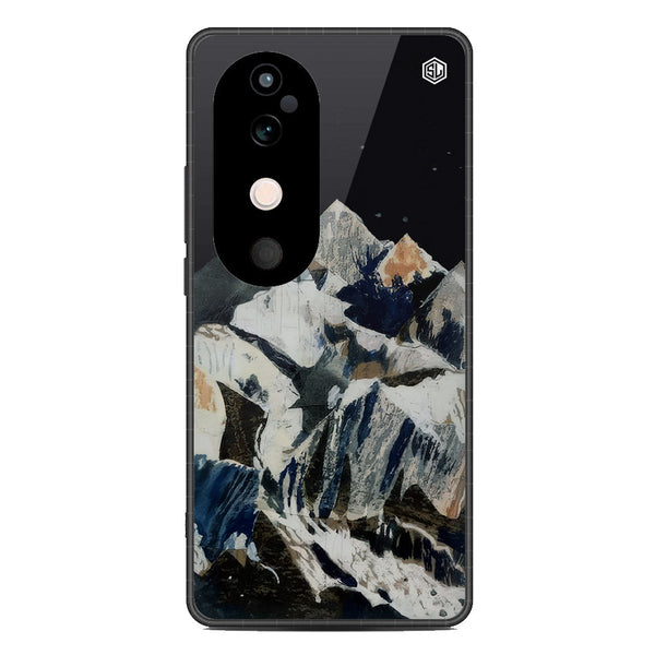 Mountains Wanderlust Series Soft Phone Case - Metal Case - Design 4 - Vivo V40