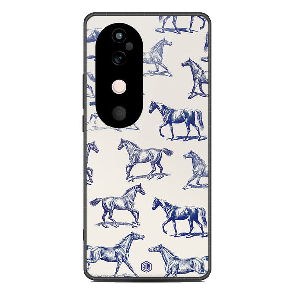 Trending Designs Series Soft Phone Case - Metal Case - Design 3 - Vivo V40