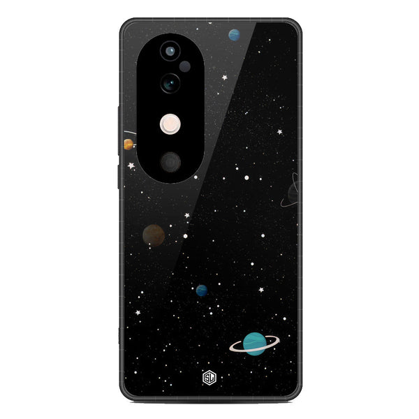 Space Series Soft Phone Case - Metal Case - Design 3 - Vivo V40