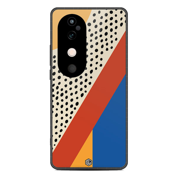 Polka Dots Series Soft Phone Case - Metal Case - Design 4 - Vivo V40