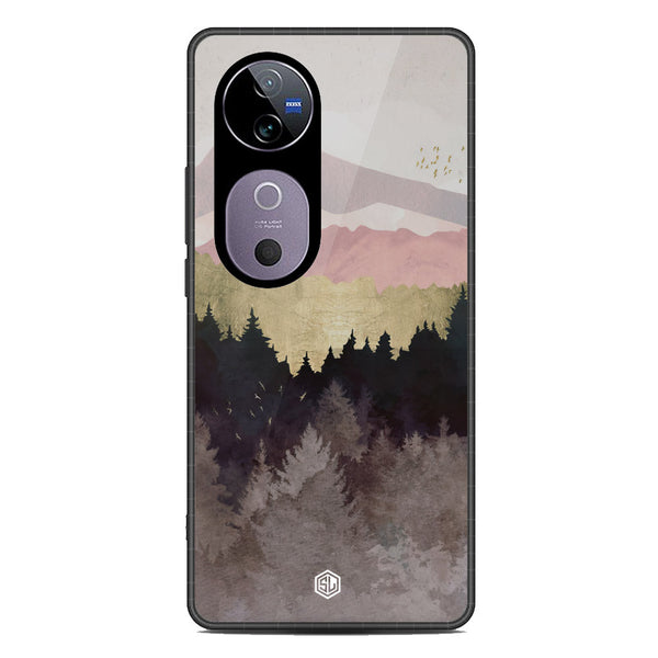 Mountains Wanderlust Series Soft Phone Case - Metal Case - Design 2 - Vivo S19 Pro