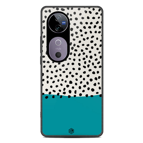 Polka Dots Series Soft Phone Case - Metal Case - Design 2 - Vivo V40