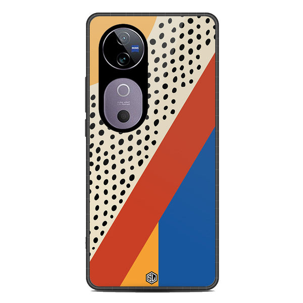Polka Dots Series Soft Phone Case - Metal Case - Design 4 - Vivo V40