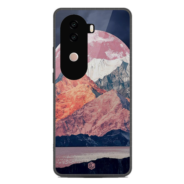 Mountains Wanderlust Series Soft Phone Case - Metal Case - Design 5 - Vivo iQOO Z9s