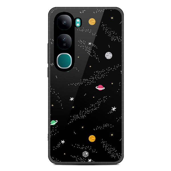 Space Series Soft Phone Case - Metal Case - Design 2 - Vivo V40 Lite (IDN)
