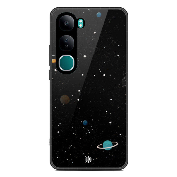 Space Series Soft Phone Case - Metal Case - Design 3 - Vivo V40 Lite (IDN)