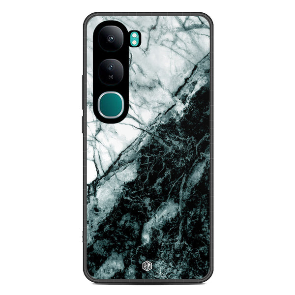 Marble Series Soft Phone Case - Metal Case - Design 6 - Vivo V40 Lite (IDN)