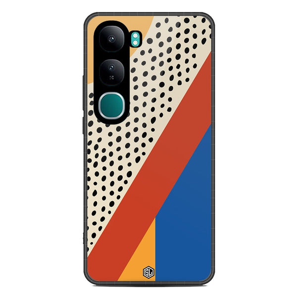 Polka Dots Series Soft Phone Case - Metal Case - Design 4 - Vivo V40 Lite (IDN)