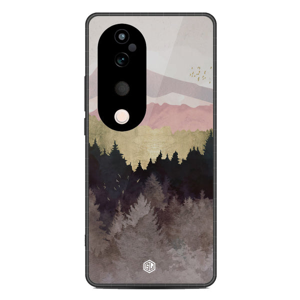 Mountains Wanderlust Series Soft Phone Case - Metal Case - Design 2 - Vivo S19 Pro