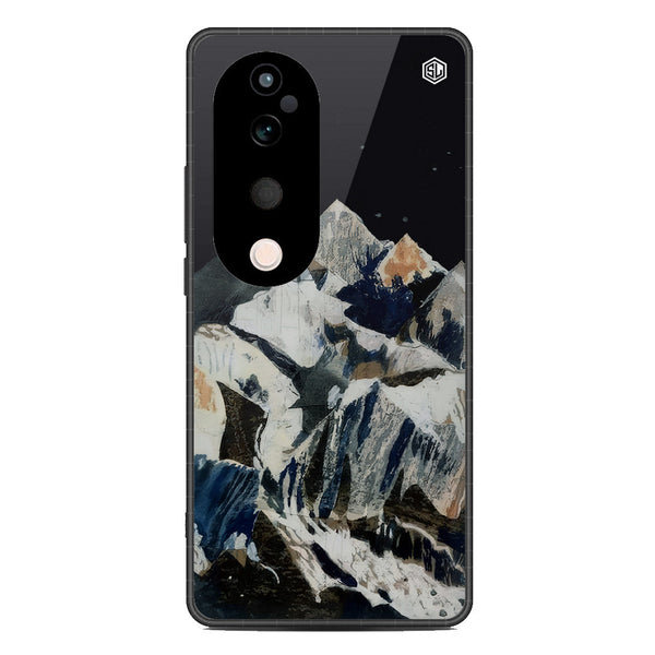 Mountains Wanderlust Series Soft Phone Case - Metal Case - Design 4 - Vivo S19 Pro